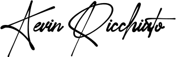 Signature de Kevin Ricchiuto